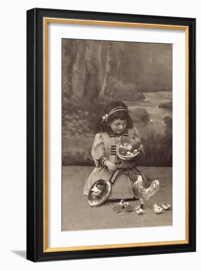 Easter Greetings Card-null-Framed Giclee Print