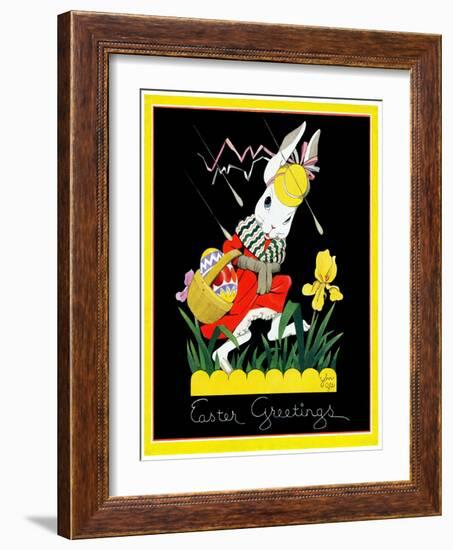 Easter Greetings - Child Life-John Gee-Framed Giclee Print