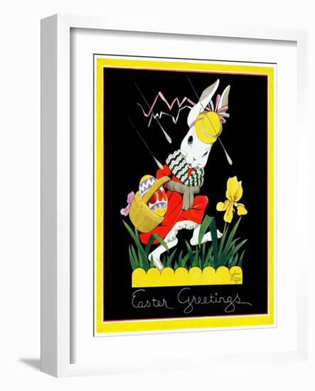 Easter Greetings - Child Life-John Gee-Framed Giclee Print