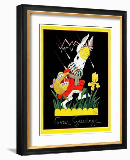 Easter Greetings - Child Life-John Gee-Framed Giclee Print