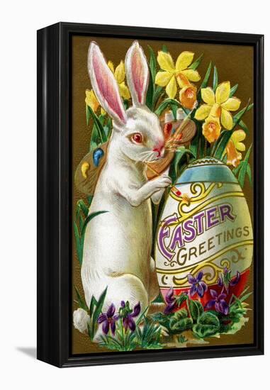 Easter Greetings-null-Framed Stretched Canvas