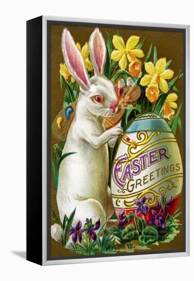 Easter Greetings-null-Framed Stretched Canvas