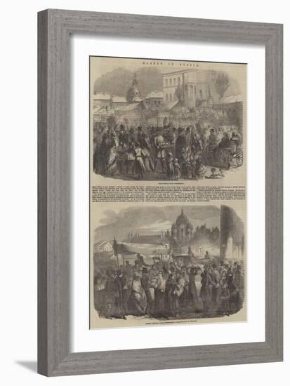 Easter in Russia-null-Framed Giclee Print