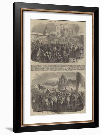 Easter in Russia-null-Framed Giclee Print