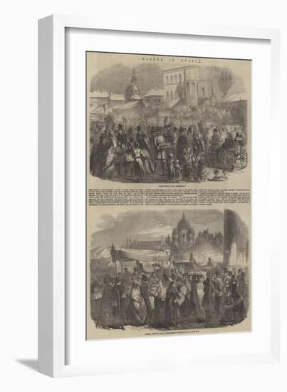 Easter in Russia-null-Framed Giclee Print