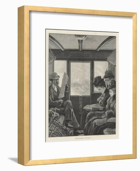 Easter Manoeuvres, Eyes Right!-Richard Caton Woodville II-Framed Giclee Print