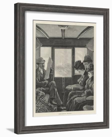 Easter Manoeuvres, Eyes Right!-Richard Caton Woodville II-Framed Giclee Print