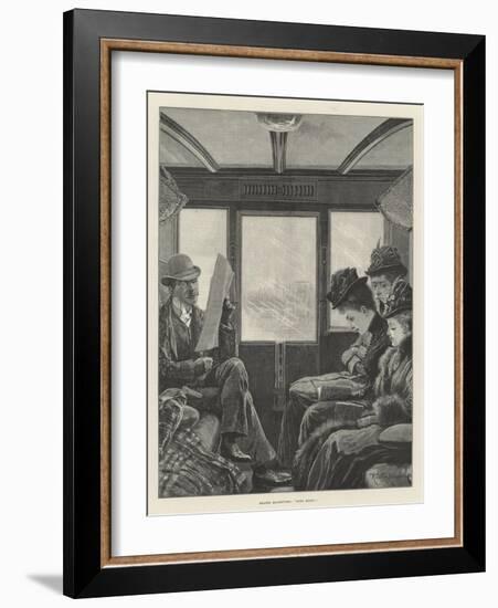 Easter Manoeuvres, Eyes Right!-Richard Caton Woodville II-Framed Giclee Print