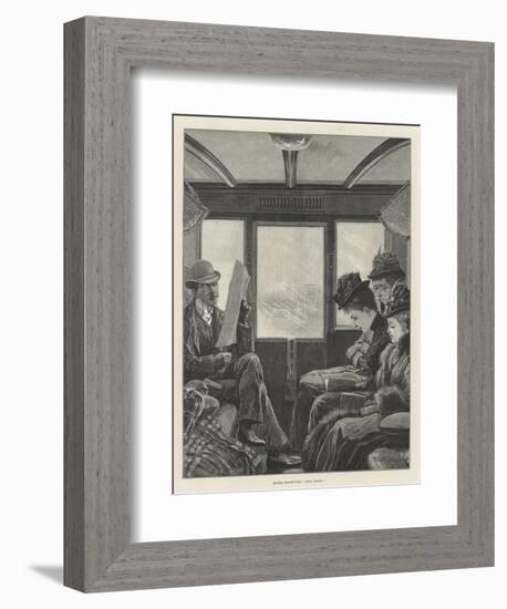 Easter Manoeuvres, Eyes Right!-Richard Caton Woodville II-Framed Giclee Print