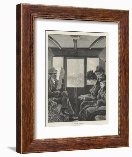 Easter Manoeuvres, Eyes Right!-Richard Caton Woodville II-Framed Giclee Print