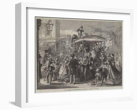 Easter Monday, the Excursion-Van-null-Framed Giclee Print