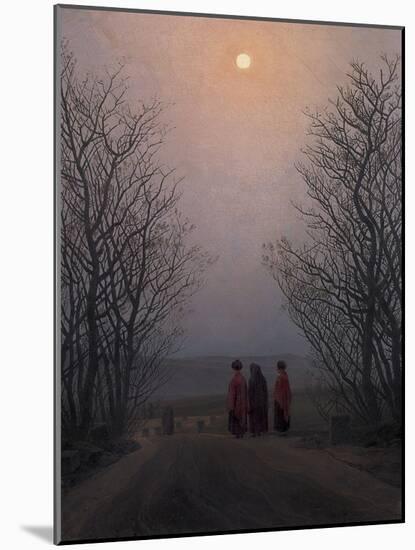 Easter Morning, Between 1828 and 1835-Caspar David Friedrich-Mounted Giclee Print