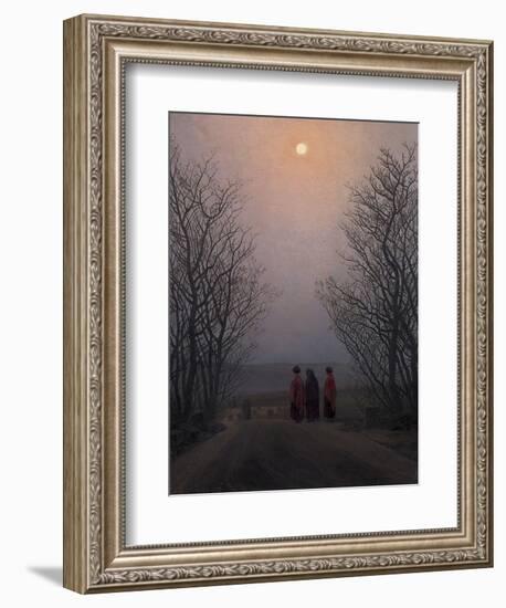 Easter Morning, Between 1828 and 1835-Caspar David Friedrich-Framed Giclee Print