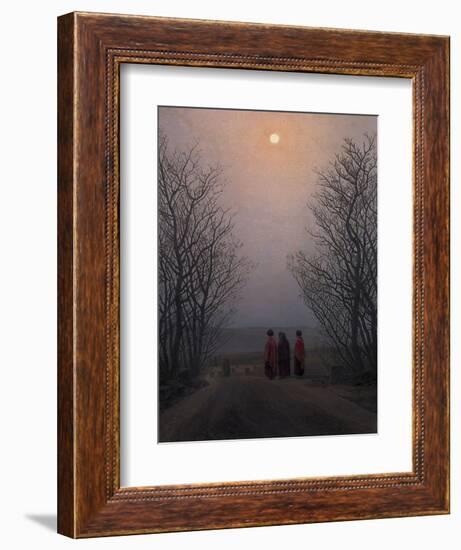 Easter Morning, Between 1828 and 1835-Caspar David Friedrich-Framed Giclee Print