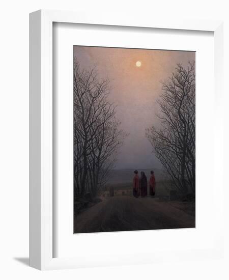 Easter Morning, Between 1828 and 1835-Caspar David Friedrich-Framed Giclee Print