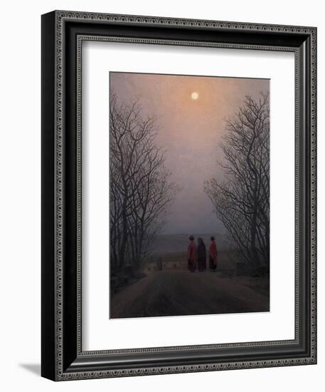 Easter Morning, Between 1828 and 1835-Caspar David Friedrich-Framed Giclee Print