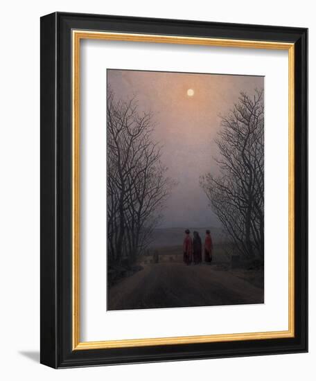 Easter Morning, Between 1828 and 1835-Caspar David Friedrich-Framed Giclee Print