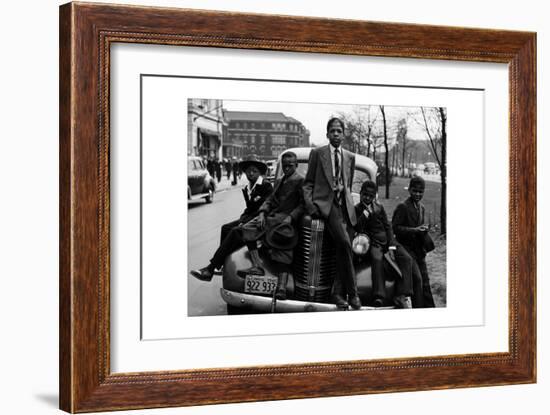 Easter Morning in Southside Chicago-Russell Lee-Framed Art Print