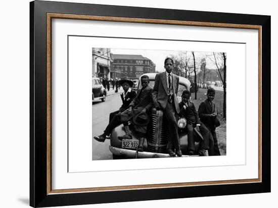 Easter Morning in Southside Chicago-Russell Lee-Framed Art Print