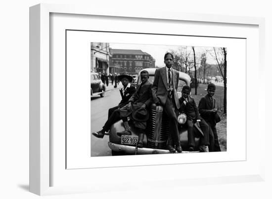 Easter Morning in Southside Chicago-Russell Lee-Framed Art Print