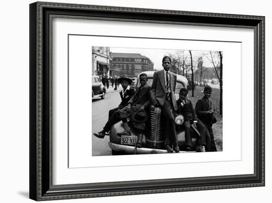 Easter Morning in Southside Chicago-Russell Lee-Framed Art Print