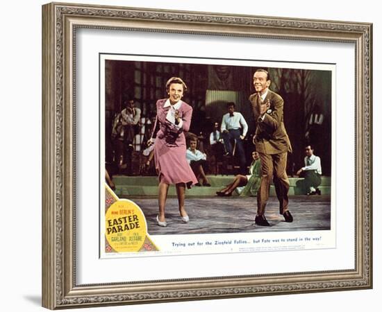 Easter Parade, Judy Garland, Fred Astaire, 1948-null-Framed Art Print