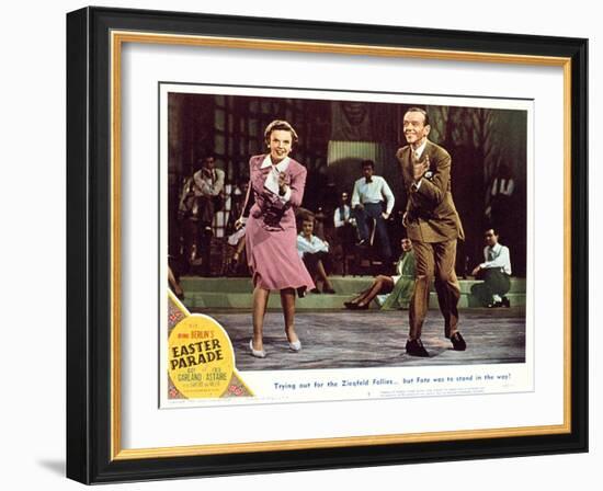 Easter Parade, Judy Garland, Fred Astaire, 1948-null-Framed Art Print