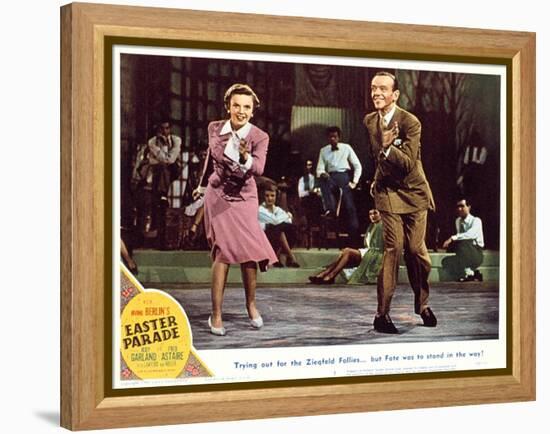 Easter Parade, Judy Garland, Fred Astaire, 1948-null-Framed Stretched Canvas