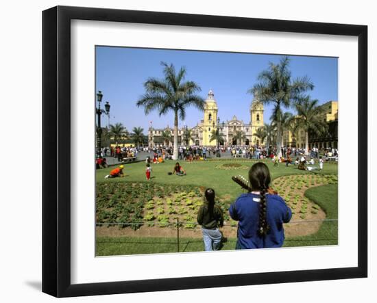 Easter Sunday, Lima, Peru, South America-Oliviero Olivieri-Framed Photographic Print