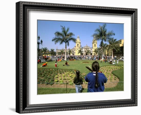 Easter Sunday, Lima, Peru, South America-Oliviero Olivieri-Framed Photographic Print