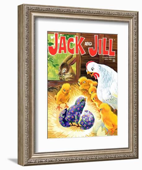 Easter Surprise - Jack and Jill, April 1968-Rae Owings-Framed Giclee Print