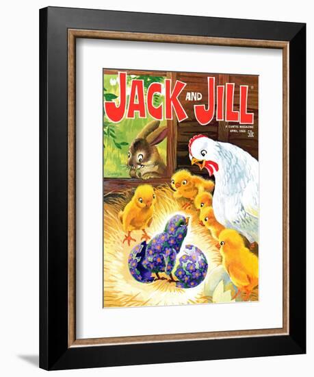 Easter Surprise - Jack and Jill, April 1968-Rae Owings-Framed Giclee Print