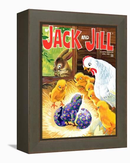 Easter Surprise - Jack and Jill, April 1968-Rae Owings-Framed Premier Image Canvas