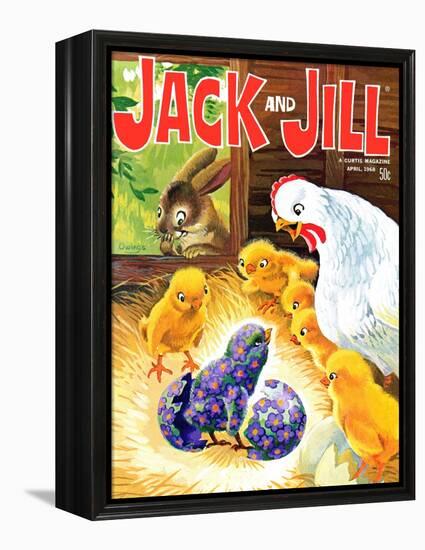 Easter Surprise - Jack and Jill, April 1968-Rae Owings-Framed Premier Image Canvas