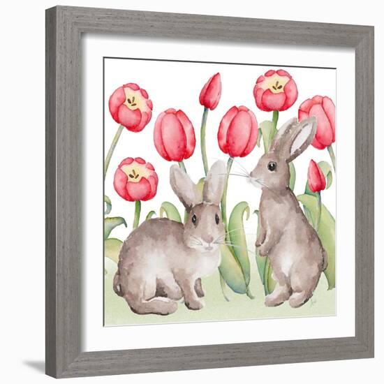 Easter Tulip II-Andi Metz-Framed Art Print