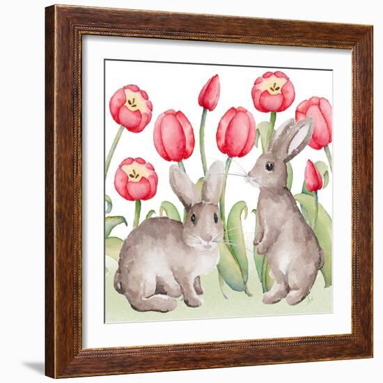 Easter Tulip II-Andi Metz-Framed Art Print