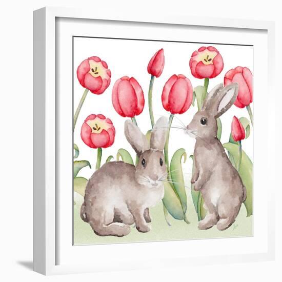 Easter Tulip II-Andi Metz-Framed Art Print