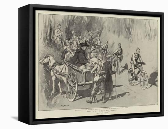 Easter with the Volunteers-Charles Edwin Fripp-Framed Premier Image Canvas