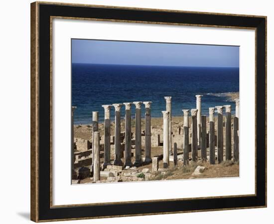 Eastern Basilica, Apollonia, Cyrenaica, Libya, North Africa, Africa-Nico Tondini-Framed Photographic Print