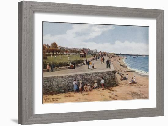 Eastern Esplanade, Ryde, I of Wight-Alfred Robert Quinton-Framed Giclee Print