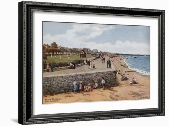 Eastern Esplanade, Ryde, I of Wight-Alfred Robert Quinton-Framed Giclee Print