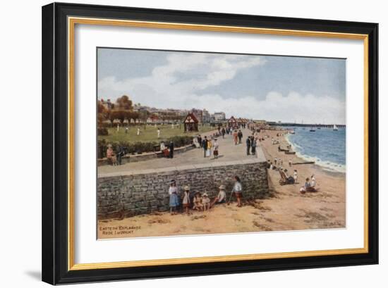 Eastern Esplanade, Ryde, I of Wight-Alfred Robert Quinton-Framed Giclee Print