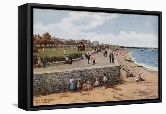 Eastern Esplanade, Ryde, I of Wight-Alfred Robert Quinton-Framed Premier Image Canvas