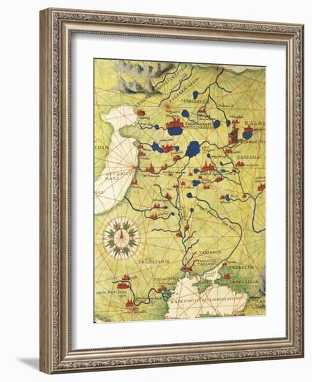 Eastern Europe and Central Asia: Transilvania and Russia-Battista Agnese-Framed Giclee Print