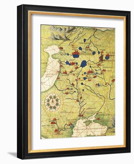 Eastern Europe and Central Asia: Transilvania and Russia-Battista Agnese-Framed Giclee Print