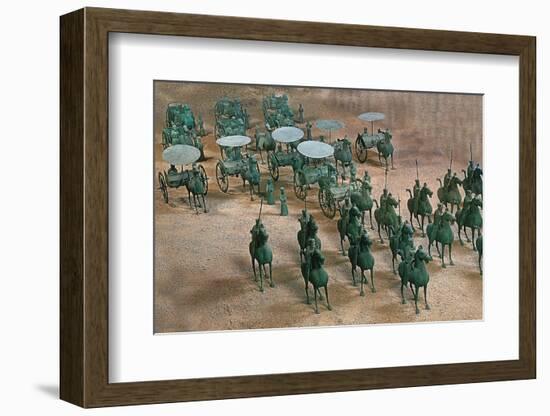 Eastern Han Dynasty Bronze Cavalry and Chariots-null-Framed Photographic Print