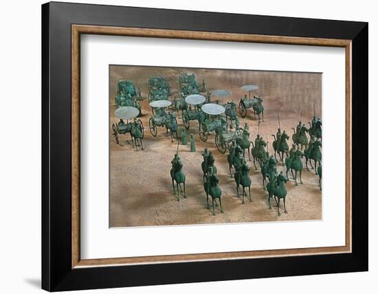 Eastern Han Dynasty Bronze Cavalry and Chariots-null-Framed Photographic Print