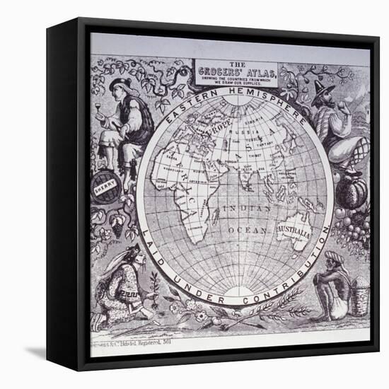 Eastern Hemisphere-Fototeca Gilardi-Framed Premier Image Canvas