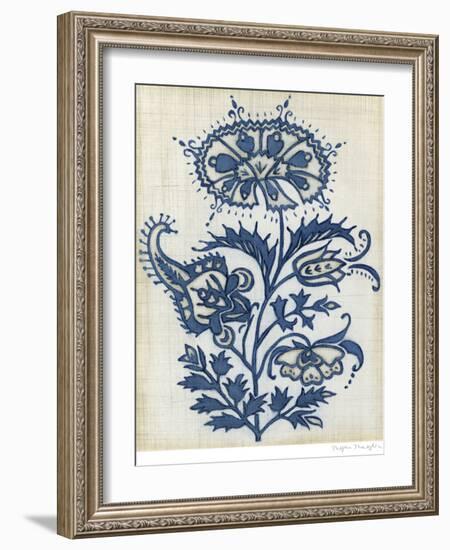 Eastern Indigo II-Megan Meagher-Framed Art Print