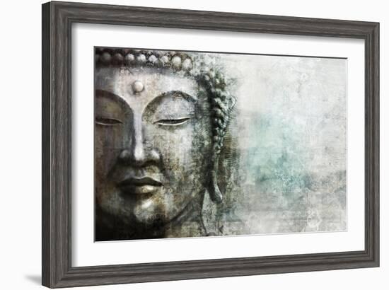 Eastern Influence 1-Ken Roko-Framed Art Print